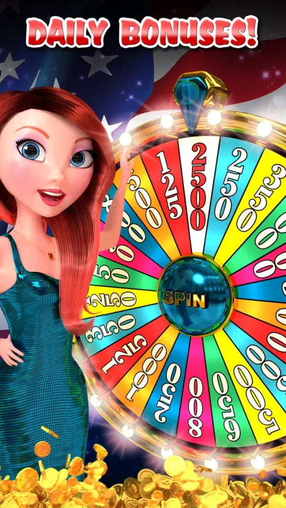 Capturas de tela do USA Slots - American 777 Free Slot