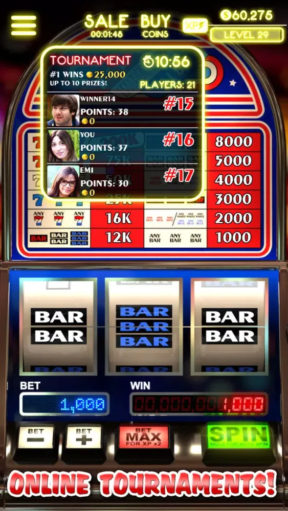Capturas de tela do USA Slots - American 777 Free Slot