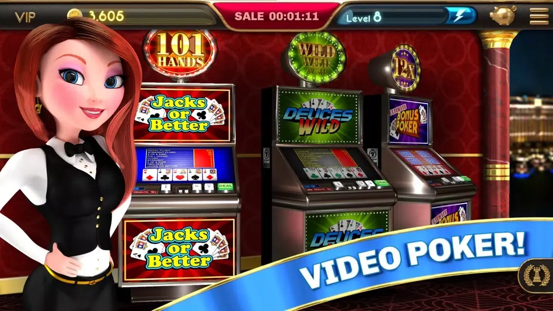 Capturas de tela do Poker Casino: Jacks or Better