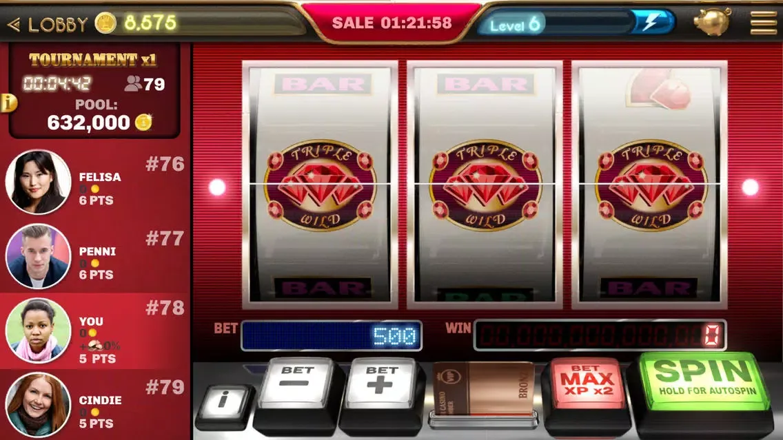 Скриншоты Slot Machine - Ruby Hall