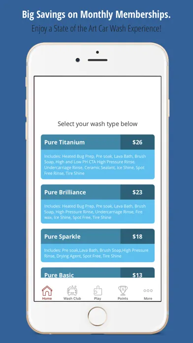 Скриншоты Pure Clean Car Wash