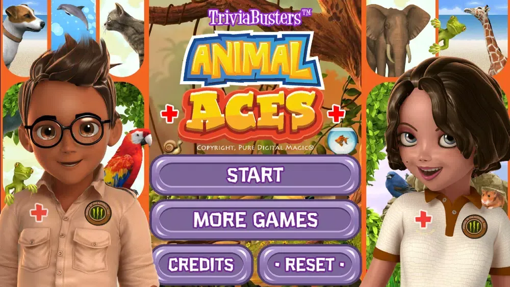 Tangkapan layar Animal Aces! (Zoo & Pet Vet Rescue 911 Team)
