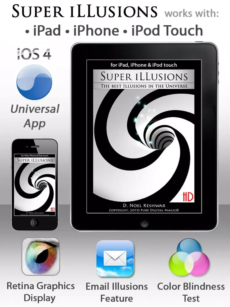 Super iLLusions HD iPad  Ekran Görüntüleri