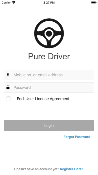 Tangkapan skrin Pure Driver