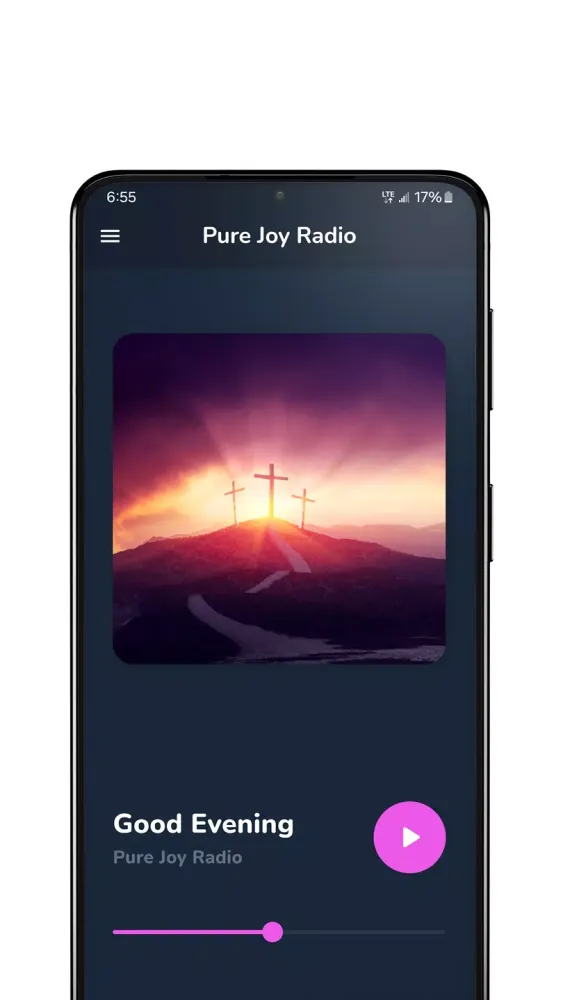 Tangkapan layar Pure Joy Radio
