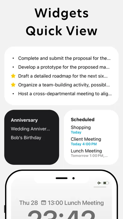 Purelist: Notes & Tasks Ekran Görüntüleri