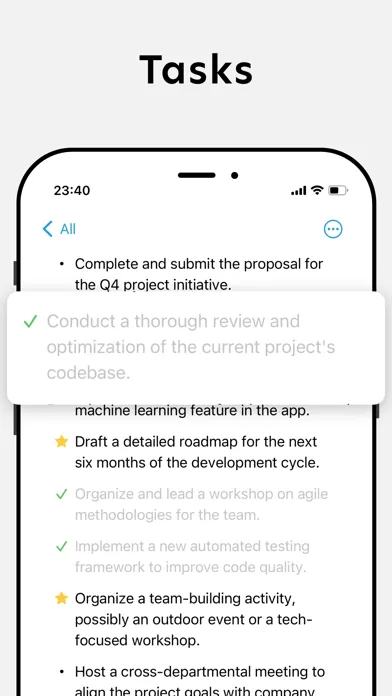 Purelist: Notes & Tasks Ekran Görüntüleri