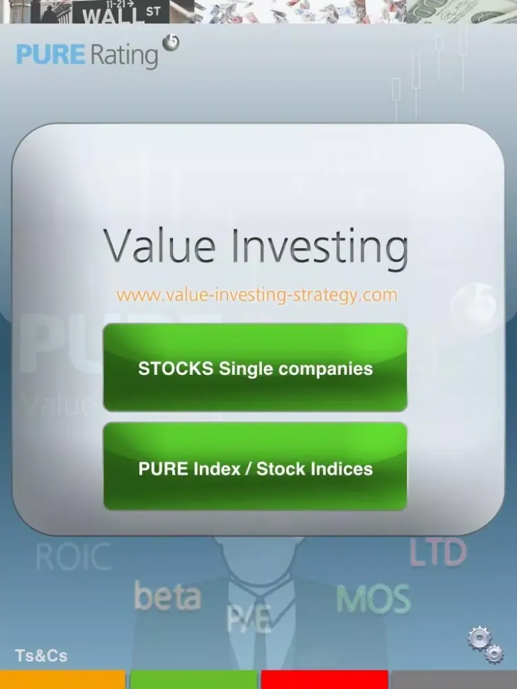 Value Investing iPad  Ekran Görüntüleri