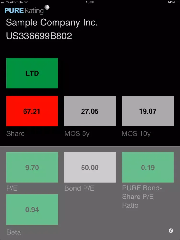 Value Investing iPad  Ekran Görüntüleri