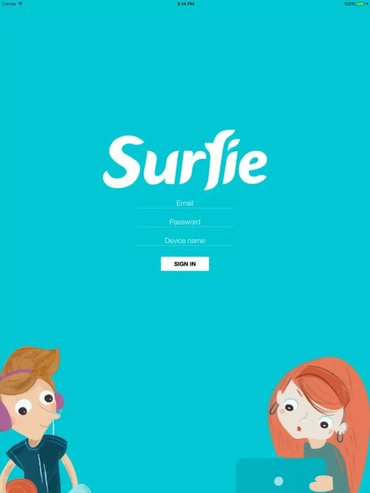 Captures d'écran de Surfie Kids for Total Wireless iPad 