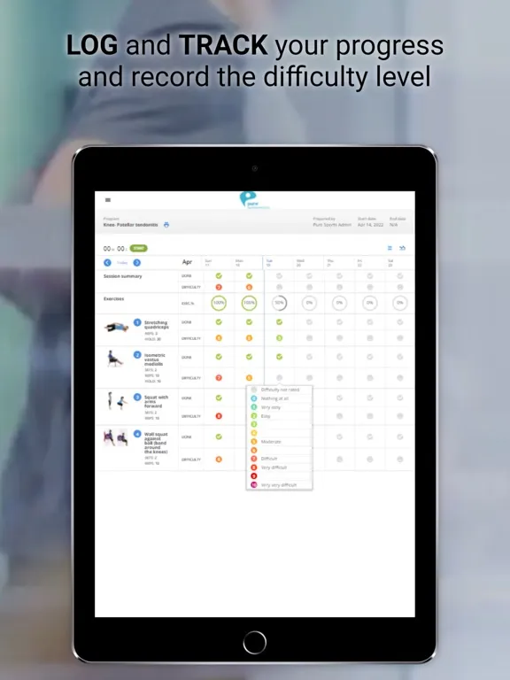 Capturas de pantalla de Pure Sports Medicine iPad 