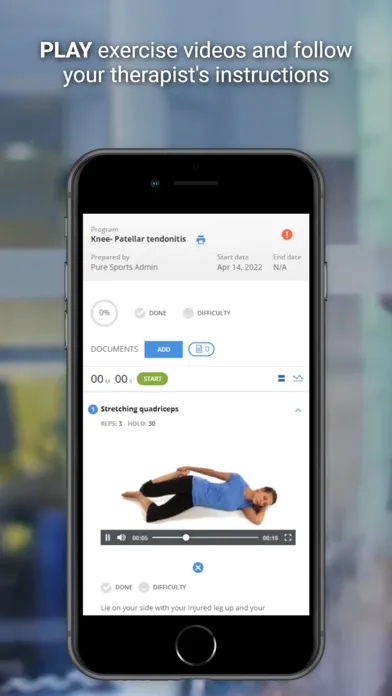 Capturas de pantalla de Pure Sports Medicine