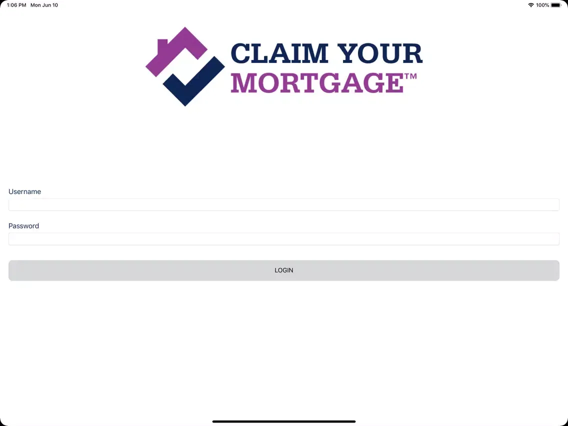 Tangkapan skrin Claim Your Mortgage iPad 