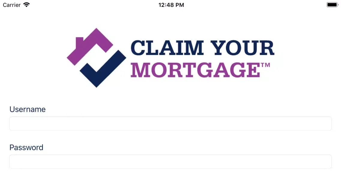 Tangkapan skrin Claim Your Mortgage