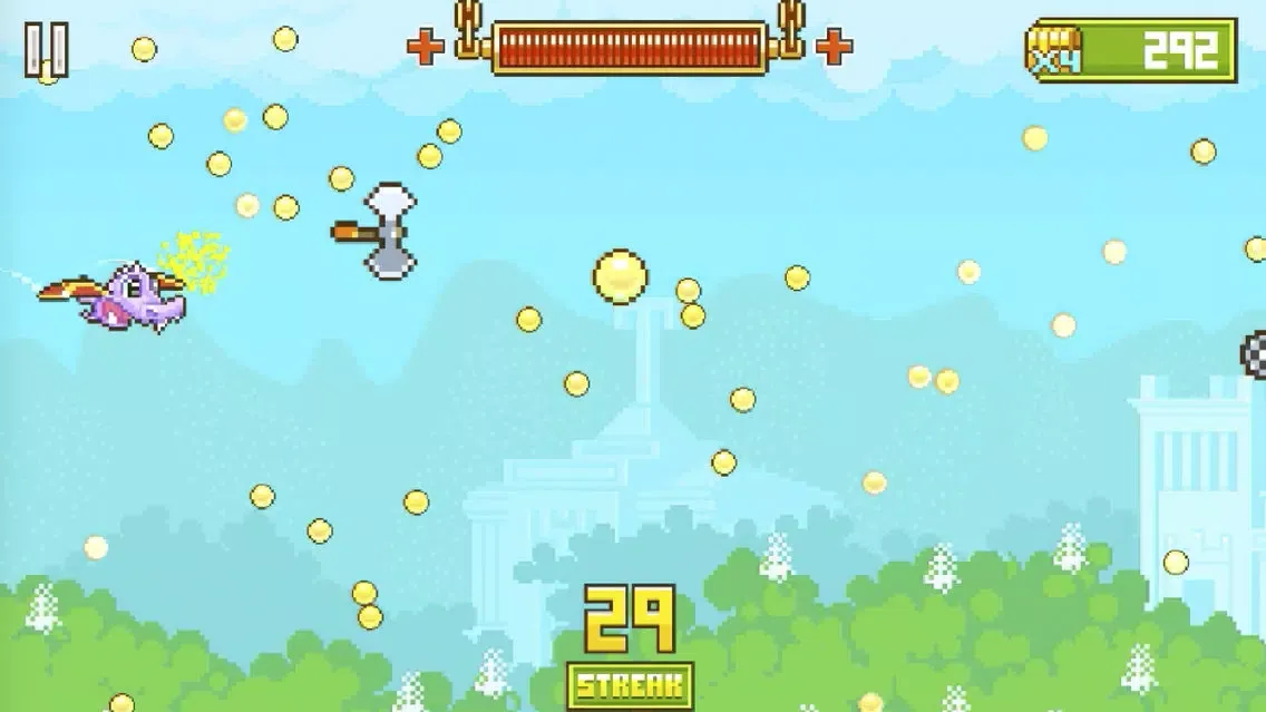 Danger Dragon: The 2D Chronicle of A Viking Dragon Daring Enough to Fly Further than Mount Bergen應用截圖
