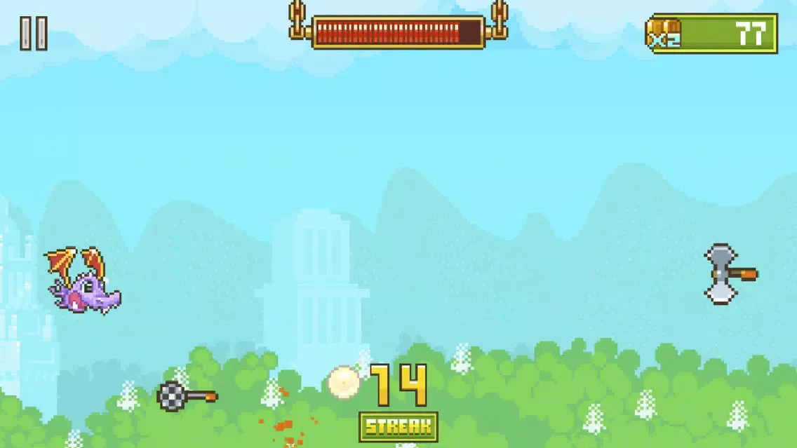 Danger Dragon: The 2D Chronicle of A Viking Dragon Daring Enough to Fly Further than Mount Bergen應用截圖