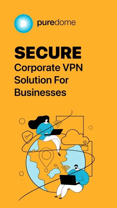 PureDome: Zero Trust Security Screenshots
