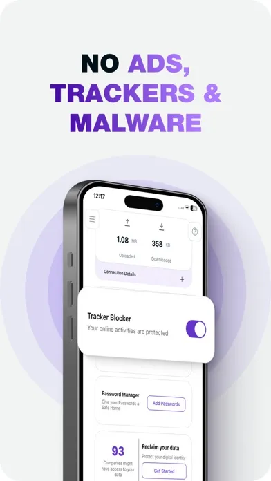 Capturas de pantalla de PureVPN: Fast and Secure VPN