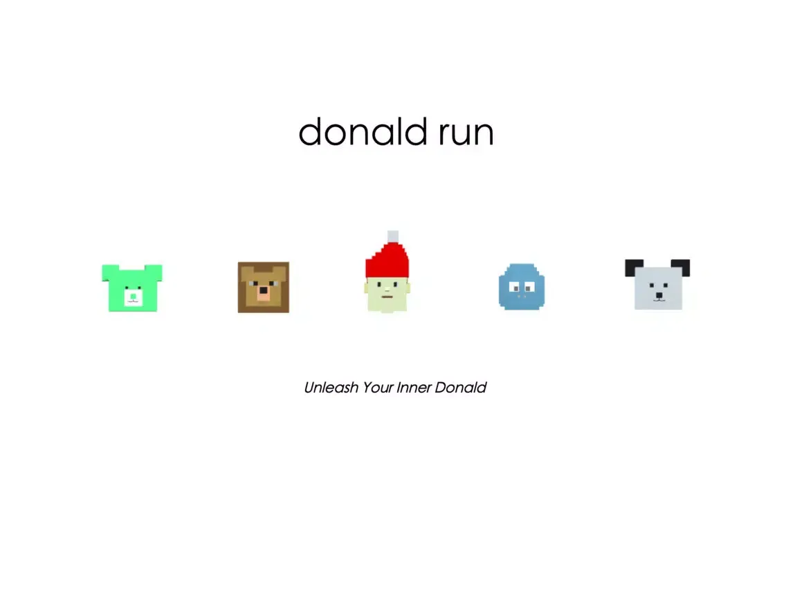Capturas de pantalla de Super Donald Run! iPad 