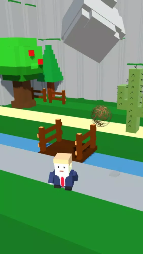 Capturas de pantalla de Super Donald Run!