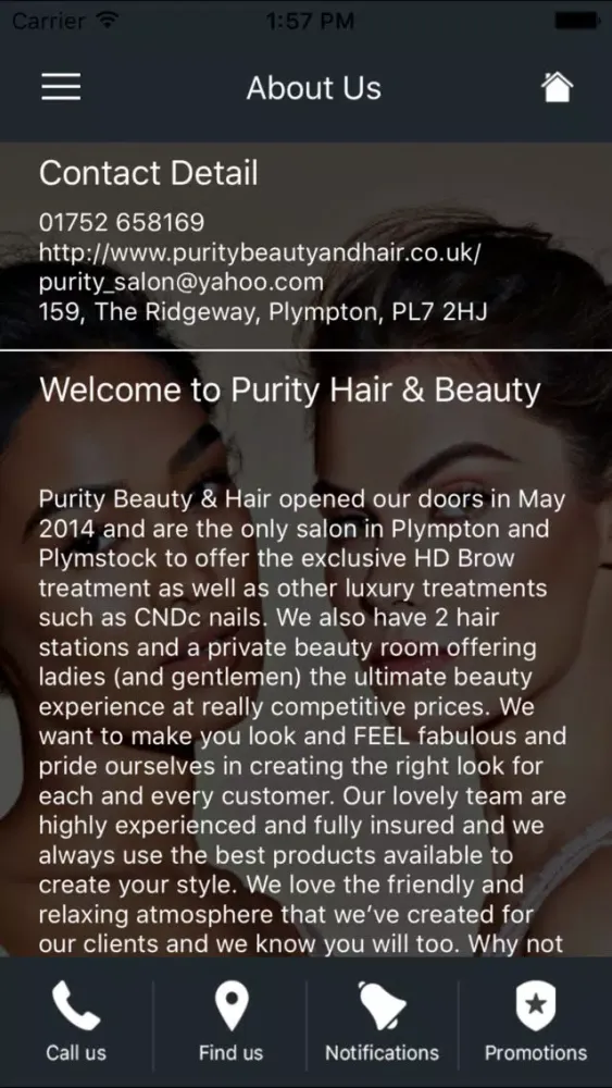 Purity Hair And Beauty应用截图