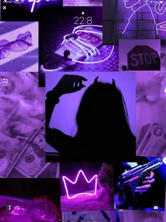 Скриншоты Purple aesthetic wallpapers 4k iPad 