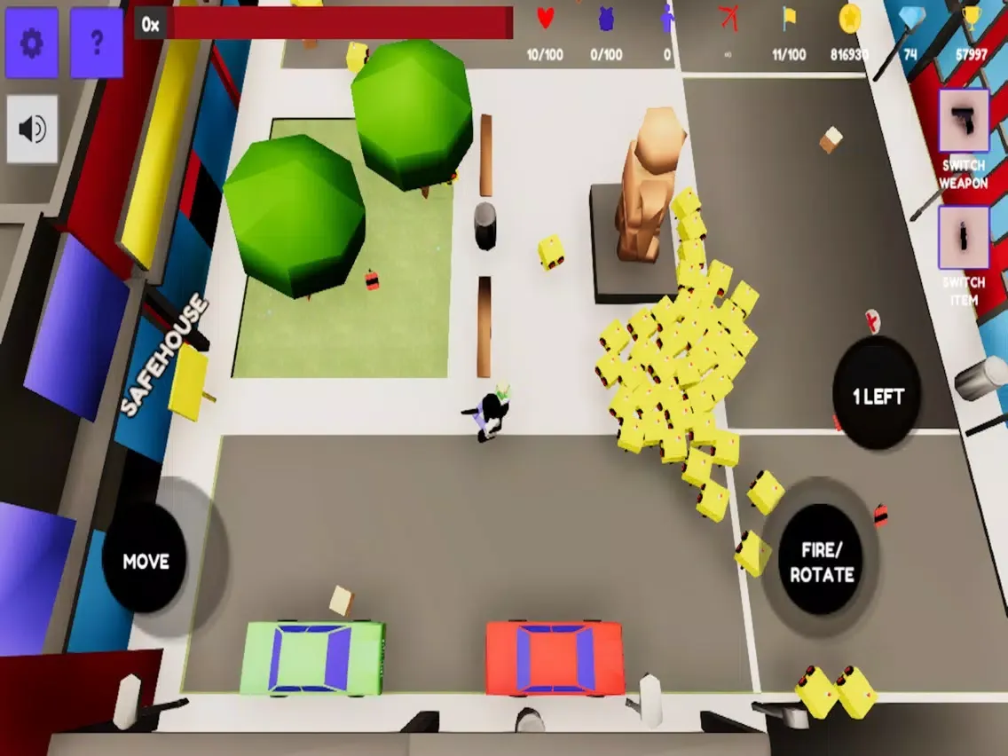 Tangkapan layar Robot Invasion Wars - Shooter iPad 