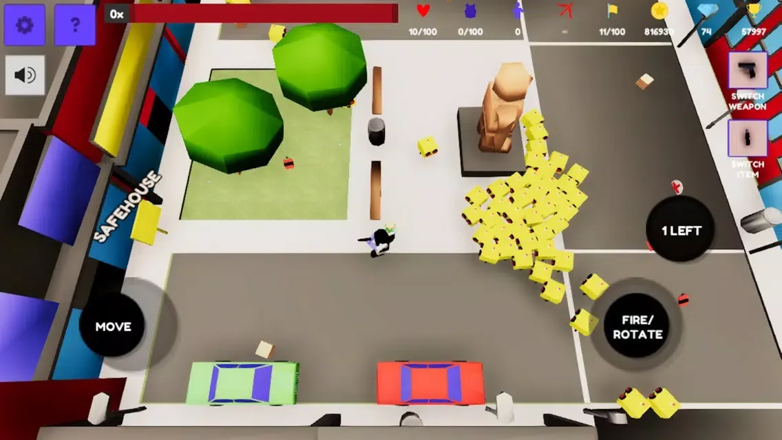 Tangkapan layar Robot Invasion Wars - Shooter