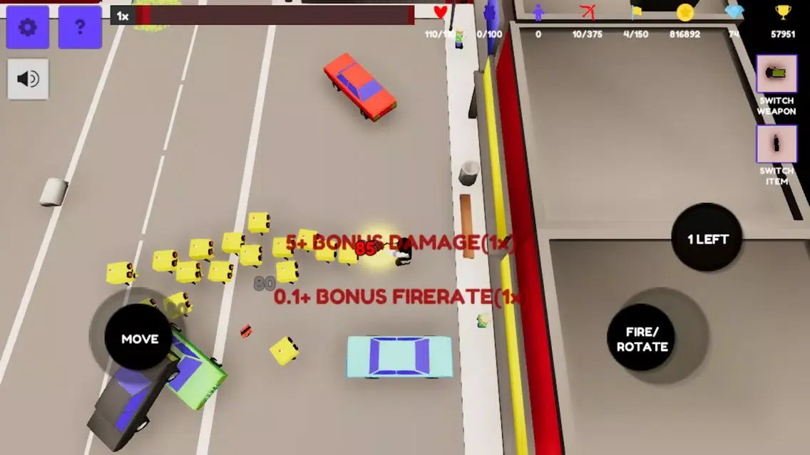 Tangkapan layar Robot Invasion Wars - Shooter