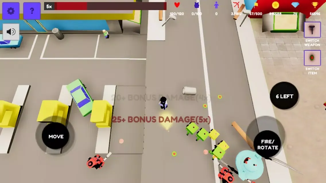 Tangkapan layar Robot Invasion Wars - Shooter