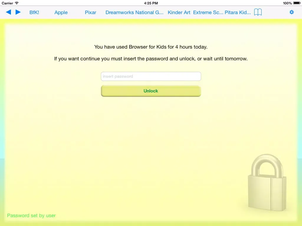 Browser for Kids – Parental control safe browser with internet website filter iPad  स्क्रीनशॉट