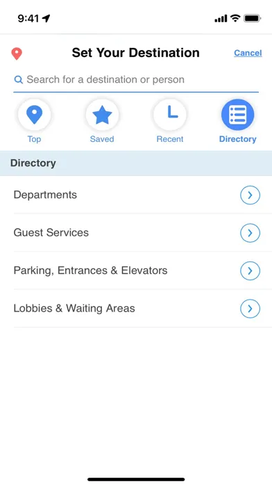 Скриншоты CentraCare Wayfinding