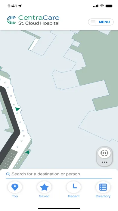 Скриншоты CentraCare Wayfinding