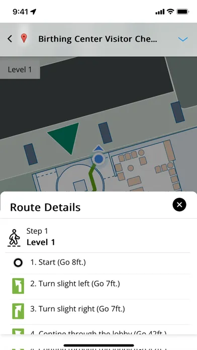 Скриншоты CentraCare Wayfinding
