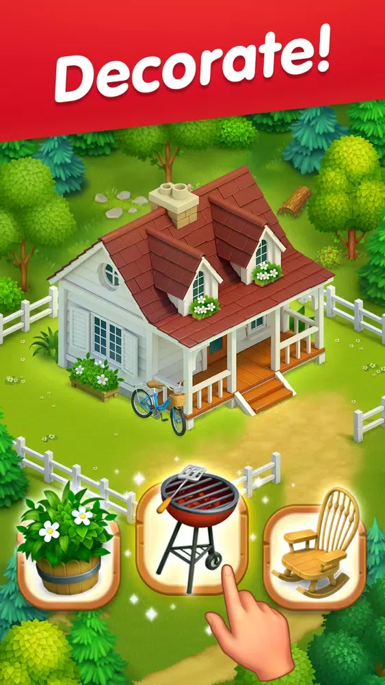 Greenvale: Match 3 & Farm Game Screenshots