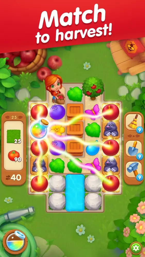 Greenvale: Match 3 & Farm Game Screenshots