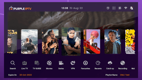 Purple IPTV-screenshot-1