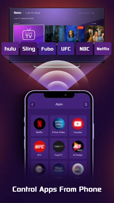 Smart TV Remote by Purple स्क्रीनशॉट