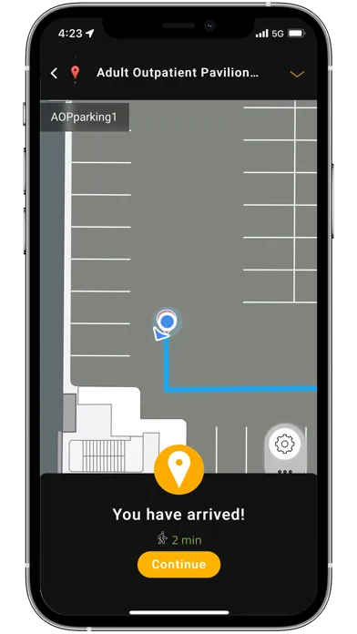 Capturas de pantalla de VCU Health Way Finder