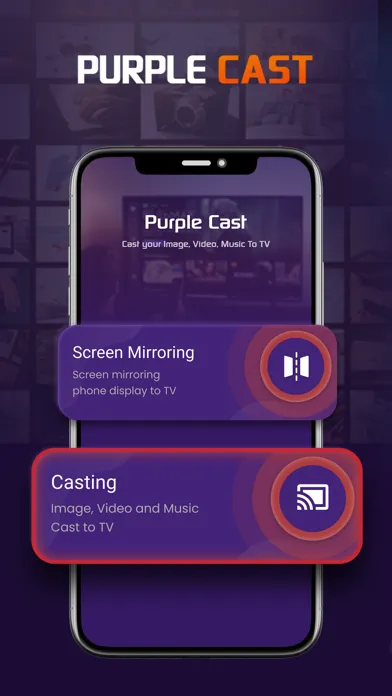 Purple Video Cast স্ক্রিনশট