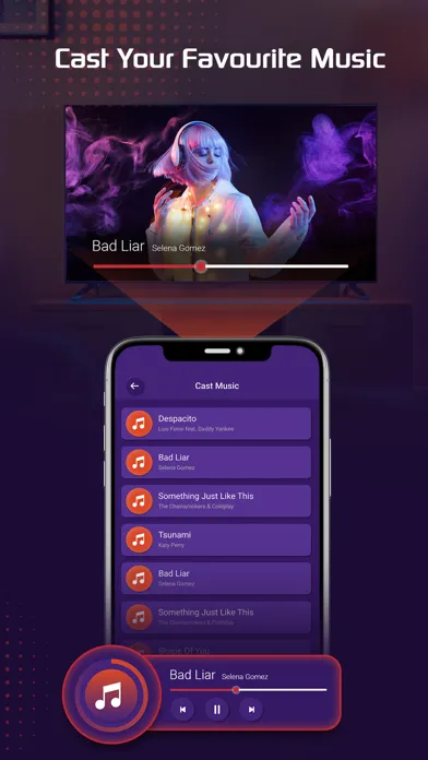 Purple Video Cast স্ক্রিনশট
