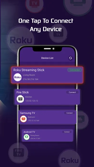 Purple Video Cast স্ক্রিনশট