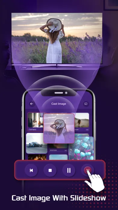 Purple Video Cast স্ক্রিনশট
