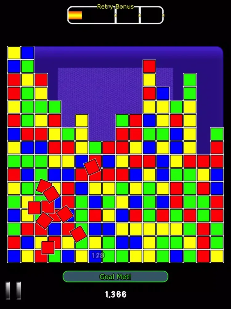 ภาพหน้าจอของ Blocks Away by Purple Buttons iPad 