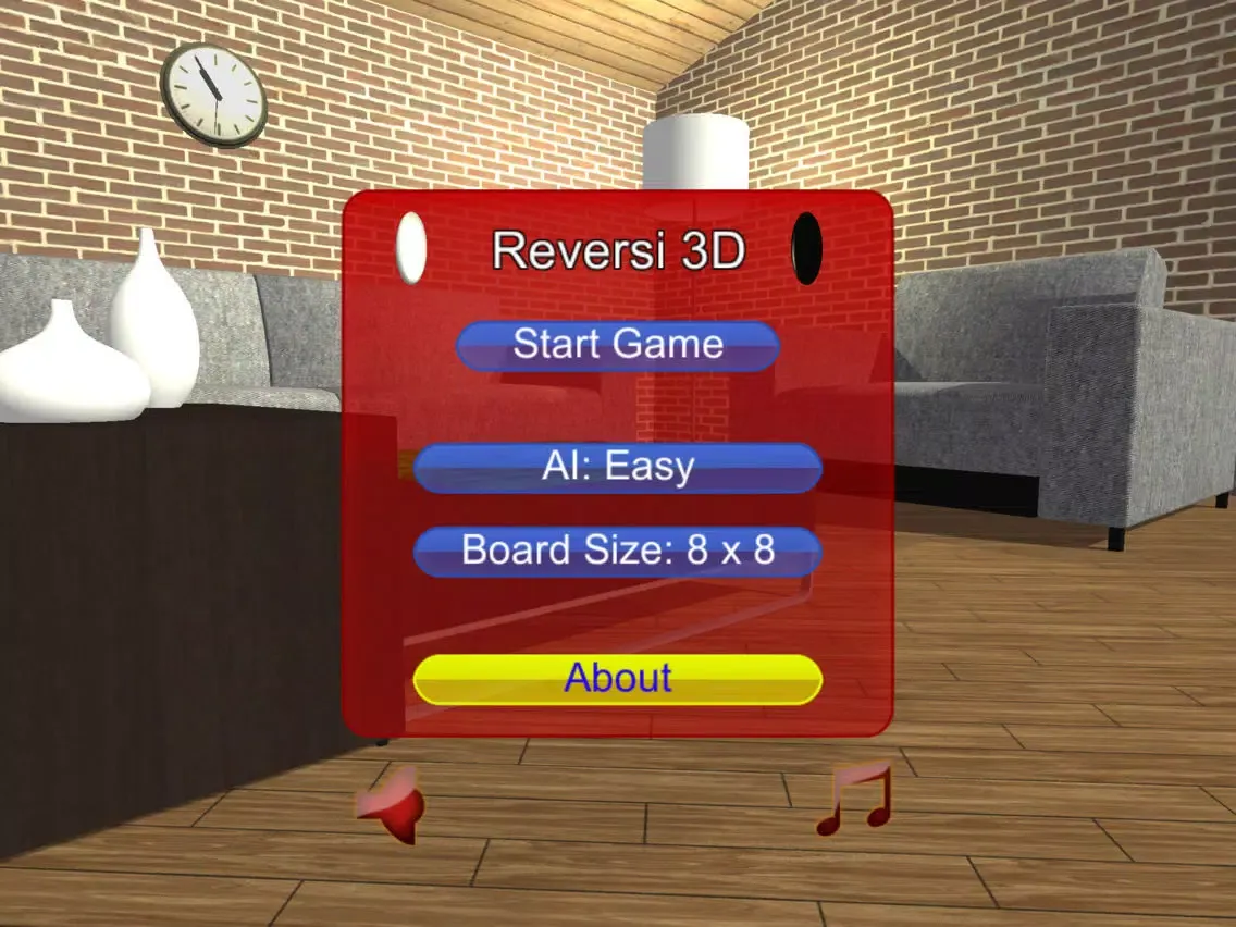 Capturas de pantalla de Reversi 3D by Purple Buttons iPad 