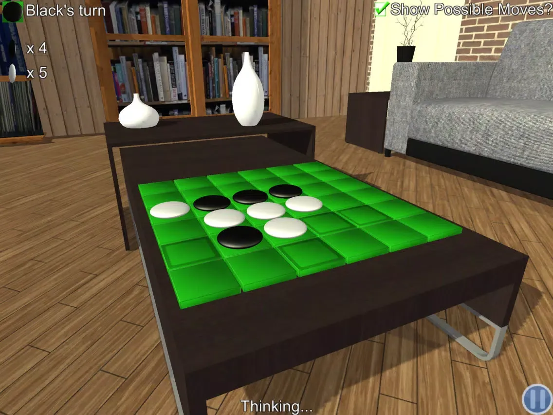 Capturas de pantalla de Reversi 3D by Purple Buttons iPad 