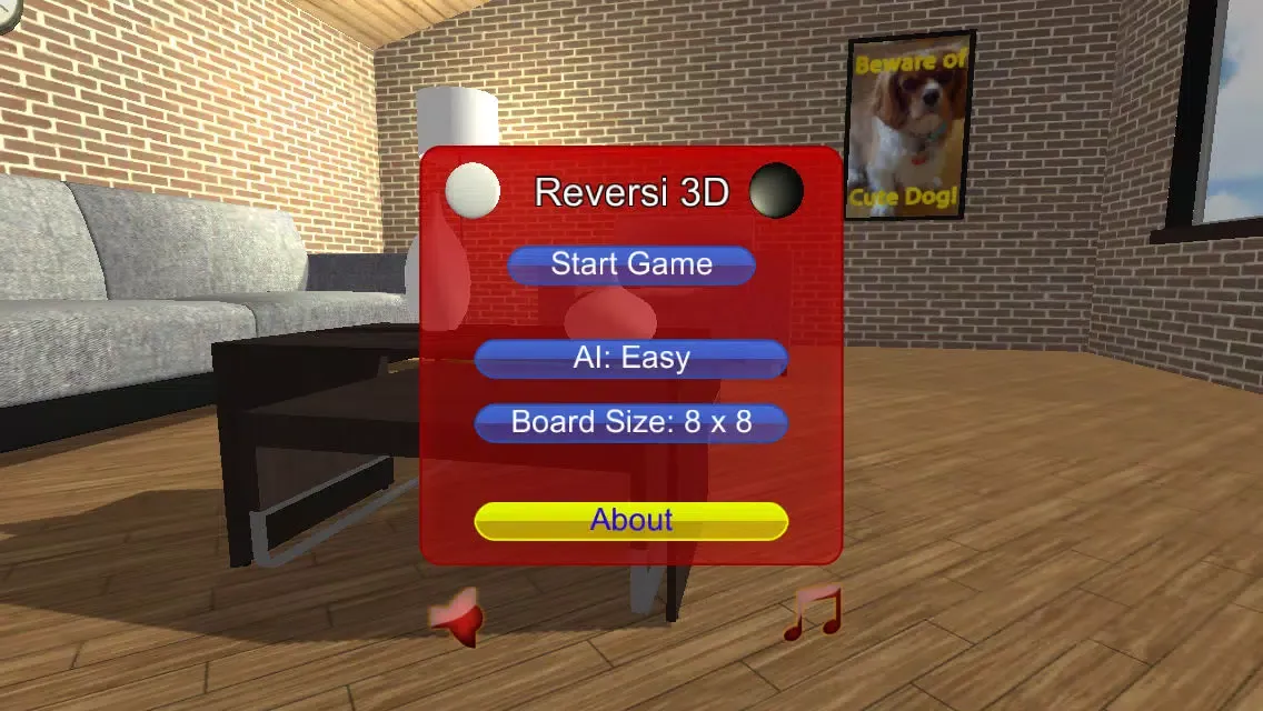 Capturas de pantalla de Reversi 3D by Purple Buttons