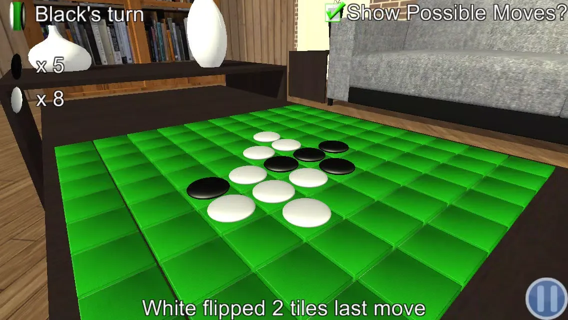 Capturas de pantalla de Reversi 3D by Purple Buttons