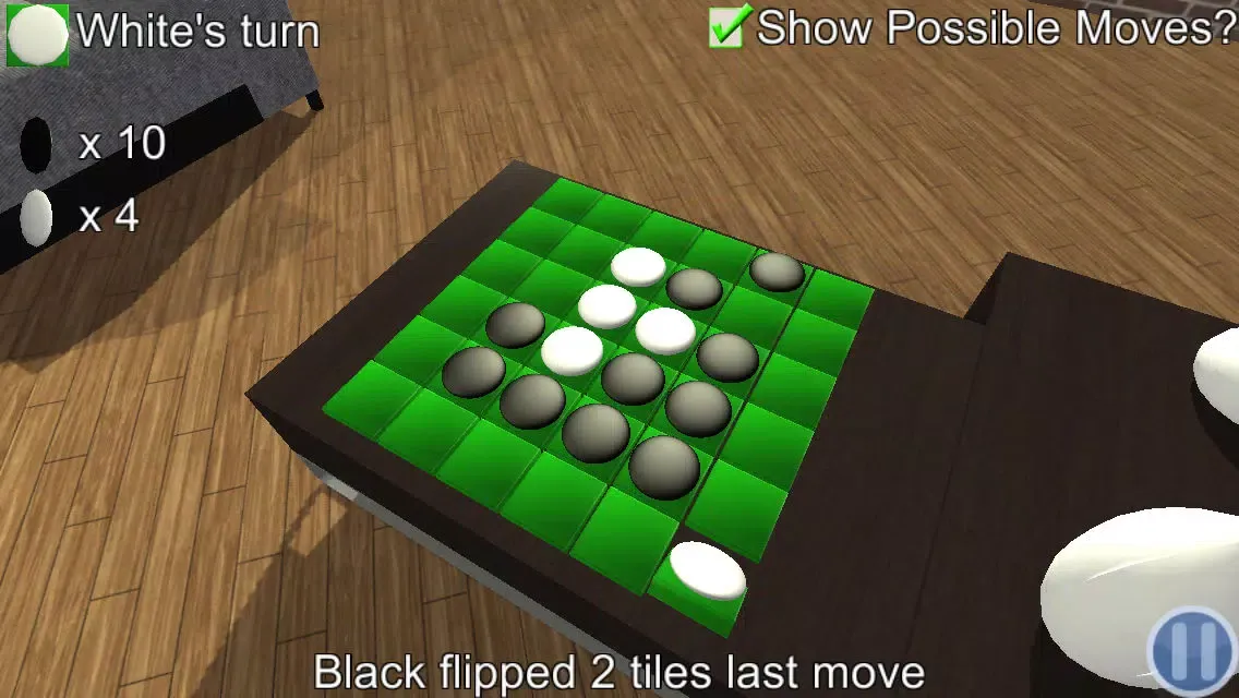 Capturas de pantalla de Reversi 3D by Purple Buttons