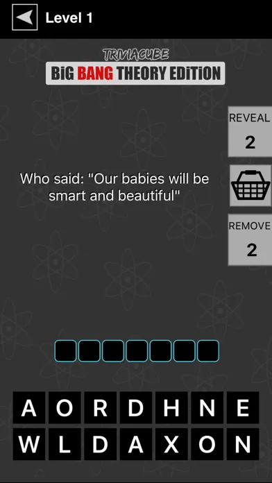 TriviaCube: Trivia for Big Bang Theory Screenshots